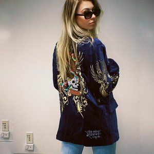 [NWOT] Vintage 💥ED HARDY💥 Blazer Coat